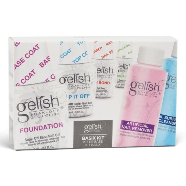Gelish MINI Basix Kit - rinkinys geliniam lakavimui - Image 1