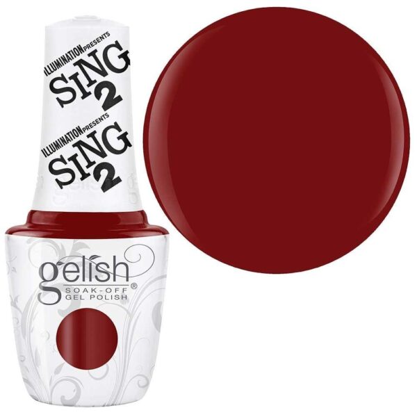 Gelish gelinis lakas RED SHORE CITY ROUGE 1110442 15ml.