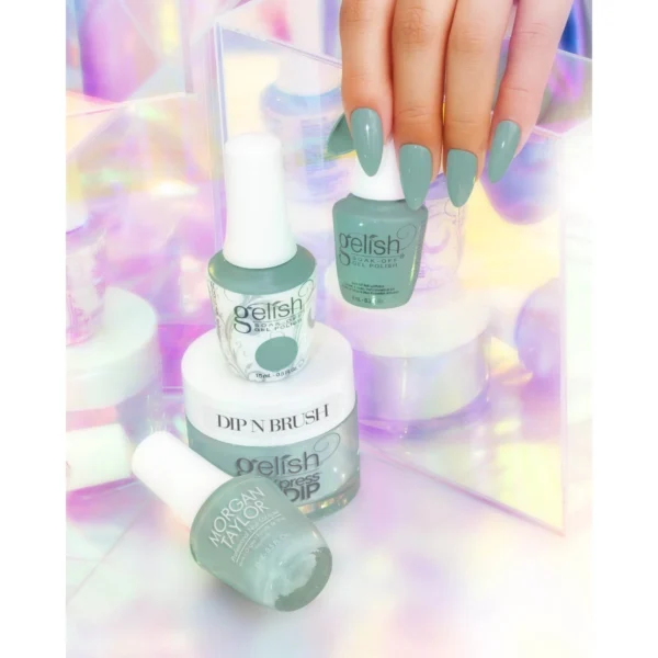Gelish gelinis lakas 15ml. MINT FOR Me 1110592 15ml - Image 3