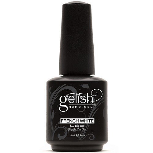 Gelish french white gel baltas su teptuku 15ml.