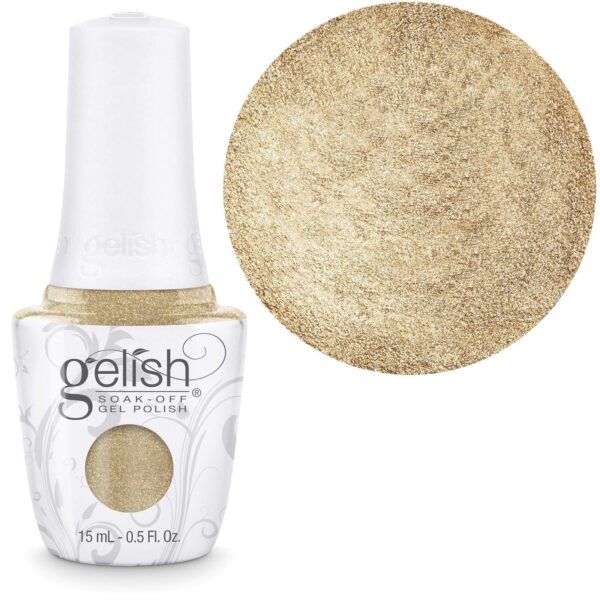 Gelish gelinis lakas GIVE ME GOLD 15ml. 1110075