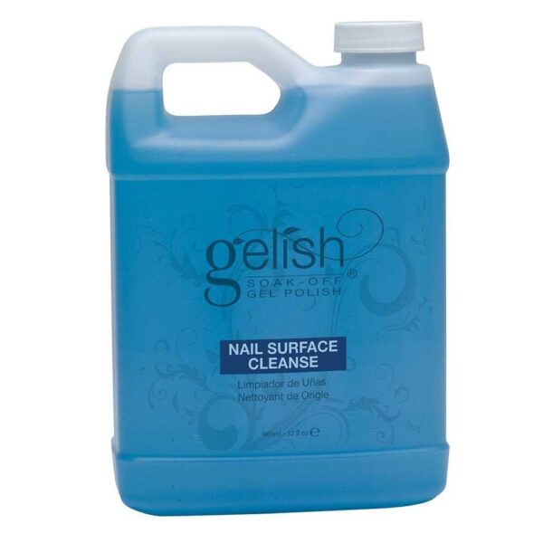 Gelish valomasis gelio nagų skystis lipnumo valiklis 960ml. 01810 (Cleanser) - Image 1