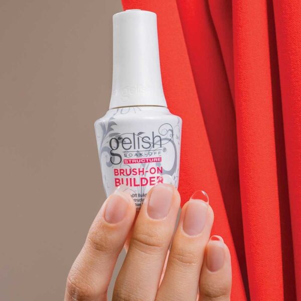 Lakuojamas Statybinis Gelis Gelish Brush-on Builder 15ml. - Image 3