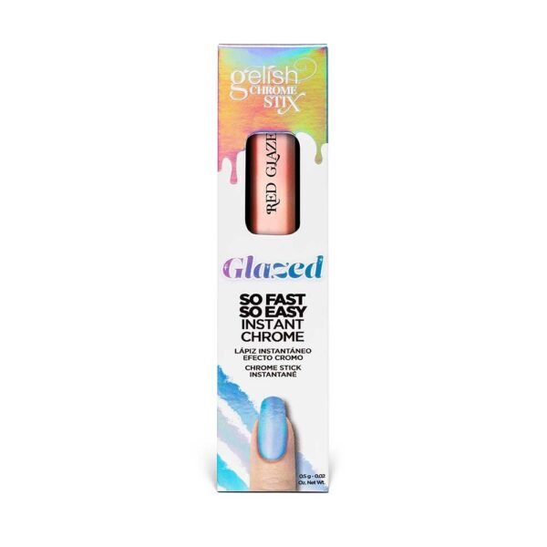 Gelish Chrome Stix Red Glazed 0.5g.