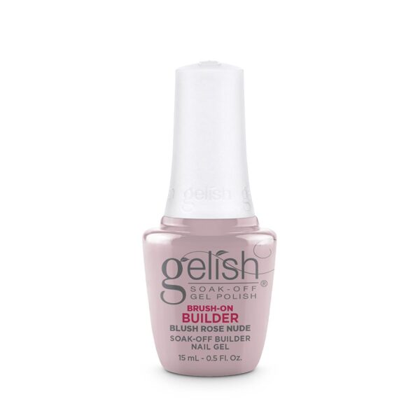 Lakuojamas Statybinis Gelis Gelish Brush-on Builder 15ml. Blush Rose