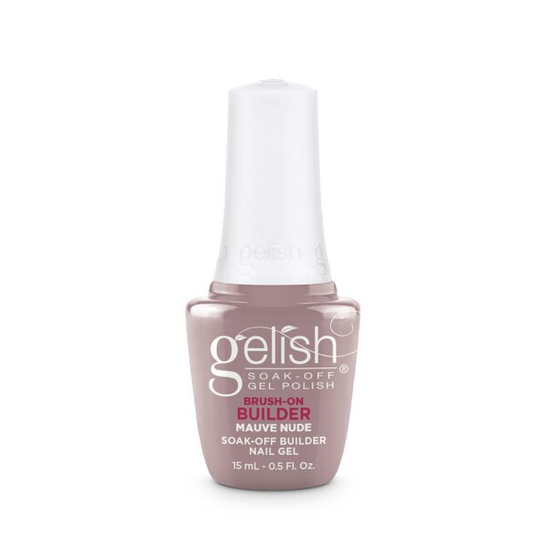 Lakuojamas Statybinis Gelis Gelish Brush-on Builder 15ml. Mauve Nude