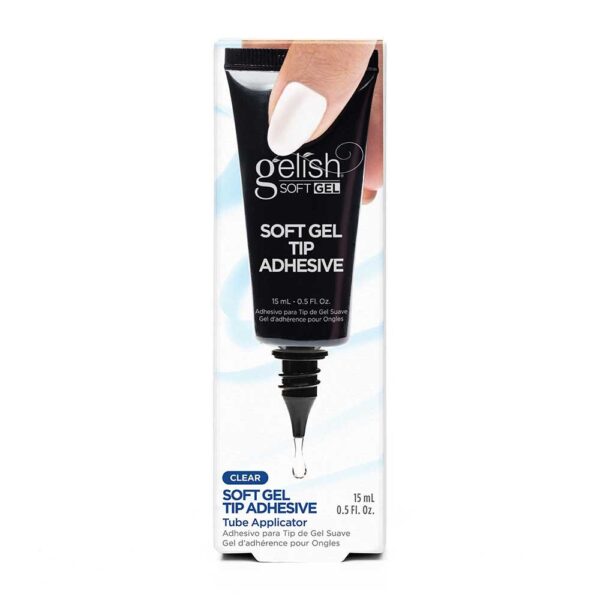 Gelish Adhesive – Klijai Soft Gel sistemai tūbelėje 15ml. - Image 2