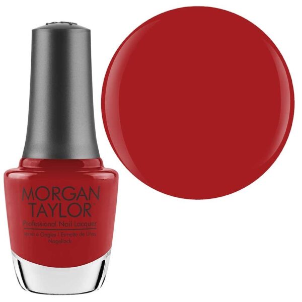 Morgan Taylor nagų lakas HOT ROD RED 15ml. 3110861