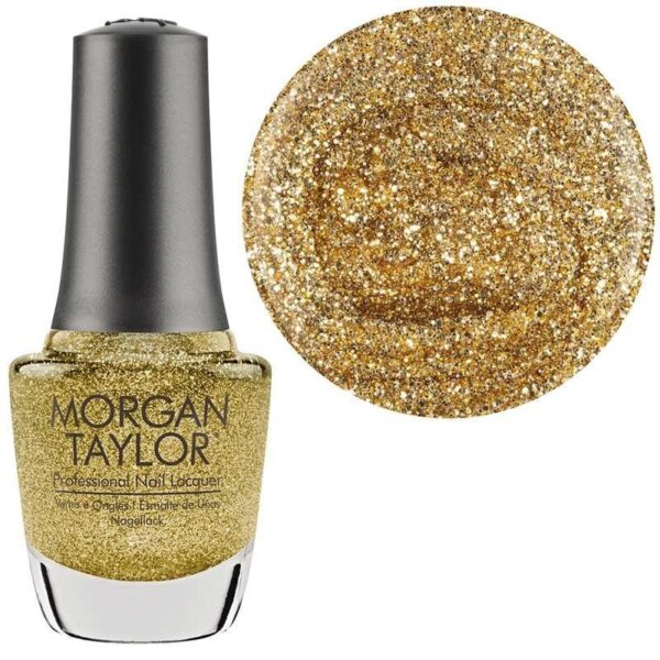 Morgan Taylor nagų lakas Glitter & Gold 15ml. 50076
