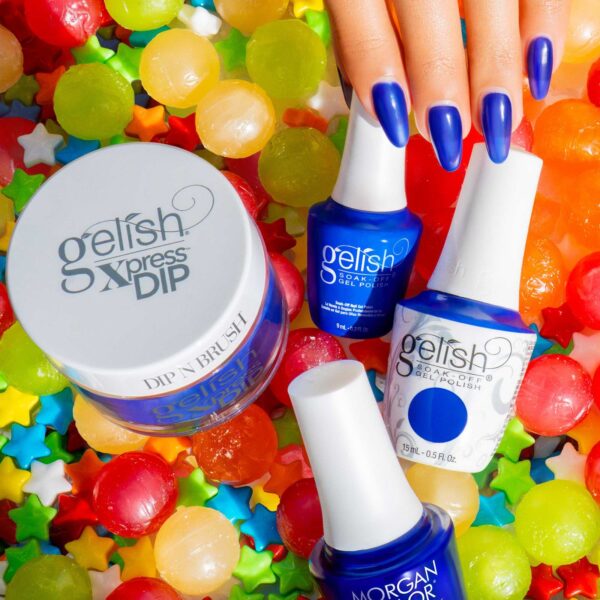 Gelish gelinis lakas 15ml. Blue Crush Rush 1110594 - Image 3