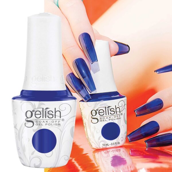 Gelish gelinis lakas 15ml. Blue Crush Rush 1110594