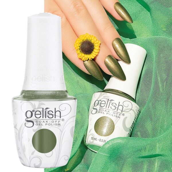 Gelish gelinis lakas 15ml. Moss Be Great 1110602